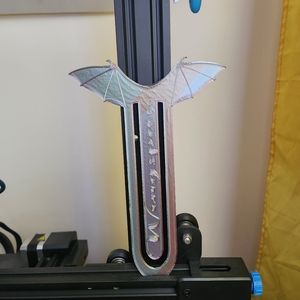 3D Printed ACOTAR Wingspan Bookmark